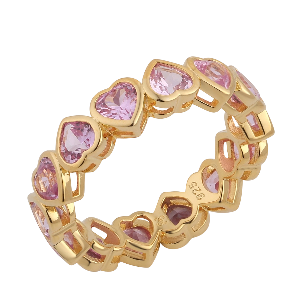 R03230 925 스털링 실버 큐빅 지르코니아 반지