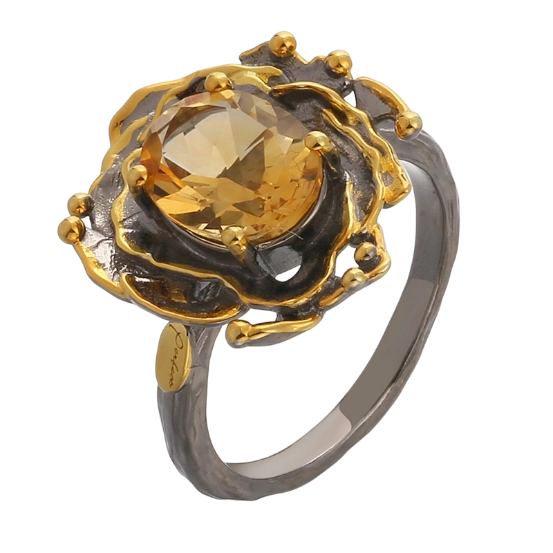 YR03635 925 스털링 실버 크리틴 핸드메이드 반지